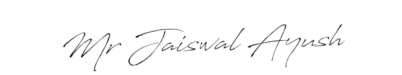 Antro_Vectra is a professional signature style that is perfect for those who want to add a touch of class to their signature. It is also a great choice for those who want to make their signature more unique. Get Mr Jaiswal Ayush name to fancy signature for free. Mr Jaiswal Ayush signature style 6 images and pictures png