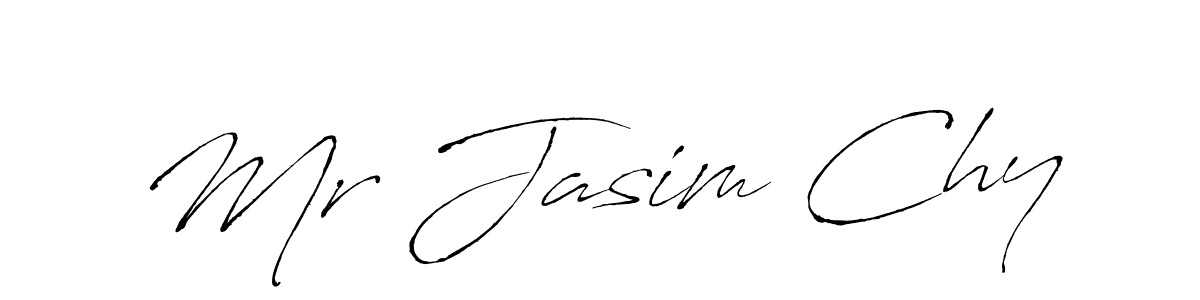 Design your own signature with our free online signature maker. With this signature software, you can create a handwritten (Antro_Vectra) signature for name Mr Jasim Chy. Mr Jasim Chy signature style 6 images and pictures png