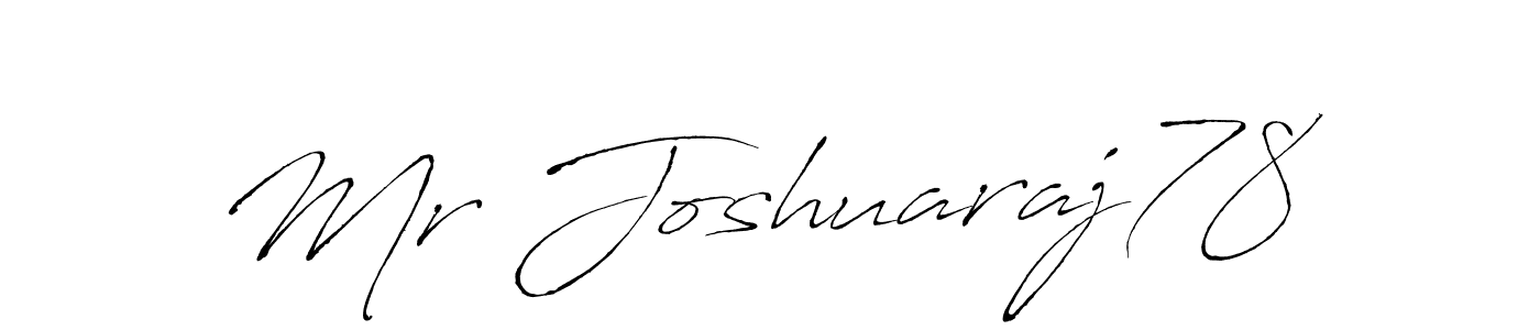 if you are searching for the best signature style for your name Mr Joshuaraj78. so please give up your signature search. here we have designed multiple signature styles  using Antro_Vectra. Mr Joshuaraj78 signature style 6 images and pictures png