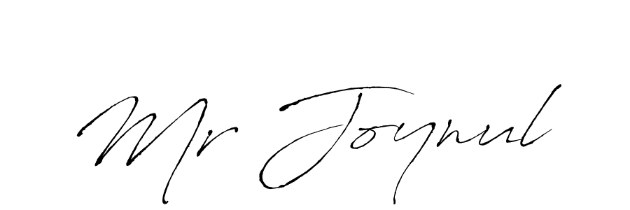 Make a beautiful signature design for name Mr Joynul. With this signature (Antro_Vectra) style, you can create a handwritten signature for free. Mr Joynul signature style 6 images and pictures png