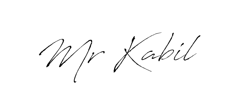 You should practise on your own different ways (Antro_Vectra) to write your name (Mr Kabil) in signature. don't let someone else do it for you. Mr Kabil signature style 6 images and pictures png
