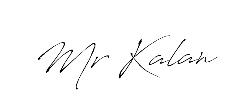 Also we have Mr Kalan name is the best signature style. Create professional handwritten signature collection using Antro_Vectra autograph style. Mr Kalan signature style 6 images and pictures png