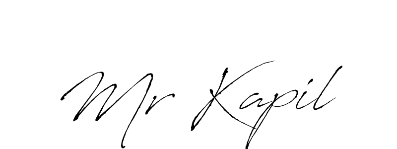 Also we have Mr Kapil name is the best signature style. Create professional handwritten signature collection using Antro_Vectra autograph style. Mr Kapil signature style 6 images and pictures png