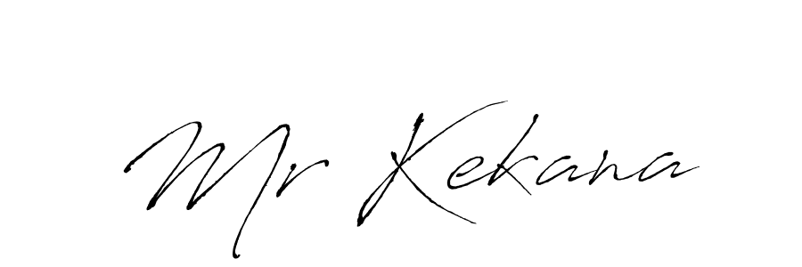 Mr Kekana stylish signature style. Best Handwritten Sign (Antro_Vectra) for my name. Handwritten Signature Collection Ideas for my name Mr Kekana. Mr Kekana signature style 6 images and pictures png