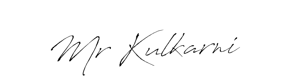 Mr Kulkarni stylish signature style. Best Handwritten Sign (Antro_Vectra) for my name. Handwritten Signature Collection Ideas for my name Mr Kulkarni. Mr Kulkarni signature style 6 images and pictures png