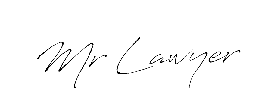 You should practise on your own different ways (Antro_Vectra) to write your name (Mr Lawyer) in signature. don't let someone else do it for you. Mr Lawyer signature style 6 images and pictures png