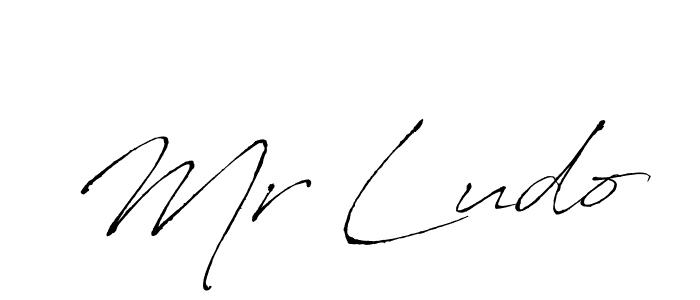 Design your own signature with our free online signature maker. With this signature software, you can create a handwritten (Antro_Vectra) signature for name Mr Ludo. Mr Ludo signature style 6 images and pictures png