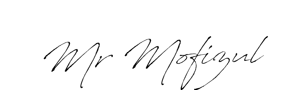 Use a signature maker to create a handwritten signature online. With this signature software, you can design (Antro_Vectra) your own signature for name Mr Mofizul. Mr Mofizul signature style 6 images and pictures png