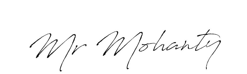How to make Mr Mohanty signature? Antro_Vectra is a professional autograph style. Create handwritten signature for Mr Mohanty name. Mr Mohanty signature style 6 images and pictures png