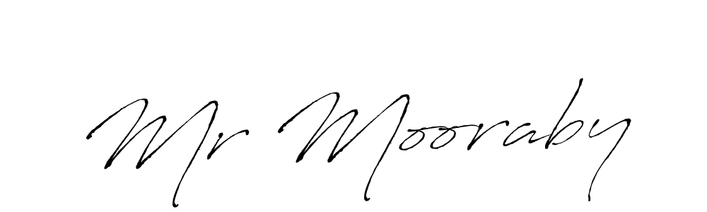Make a beautiful signature design for name Mr Mooraby. With this signature (Antro_Vectra) style, you can create a handwritten signature for free. Mr Mooraby signature style 6 images and pictures png