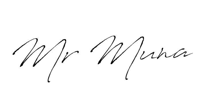 How to make Mr Muna name signature. Use Antro_Vectra style for creating short signs online. This is the latest handwritten sign. Mr Muna signature style 6 images and pictures png