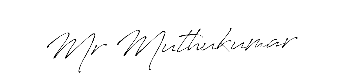 Make a beautiful signature design for name Mr Muthukumar. With this signature (Antro_Vectra) style, you can create a handwritten signature for free. Mr Muthukumar signature style 6 images and pictures png
