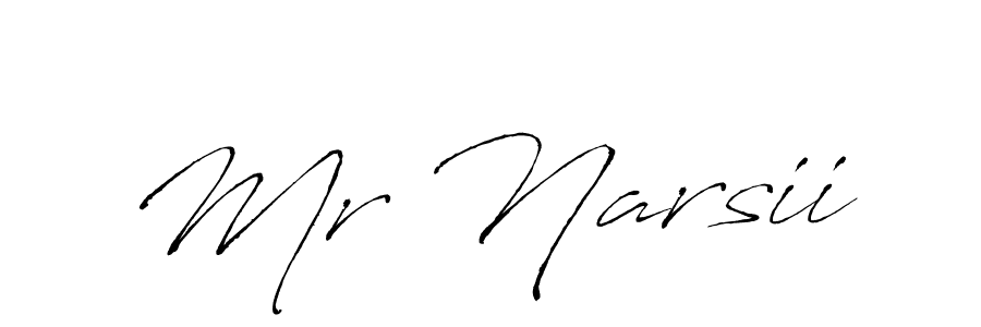 You should practise on your own different ways (Antro_Vectra) to write your name (Mr Narsii) in signature. don't let someone else do it for you. Mr Narsii signature style 6 images and pictures png