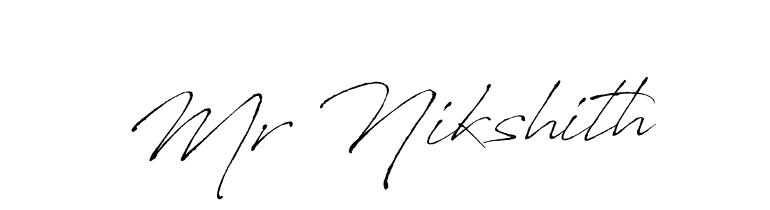 Make a short Mr Nikshith signature style. Manage your documents anywhere anytime using Antro_Vectra. Create and add eSignatures, submit forms, share and send files easily. Mr Nikshith signature style 6 images and pictures png