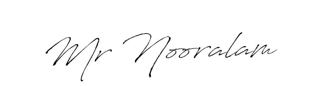 if you are searching for the best signature style for your name Mr Nooralam. so please give up your signature search. here we have designed multiple signature styles  using Antro_Vectra. Mr Nooralam signature style 6 images and pictures png
