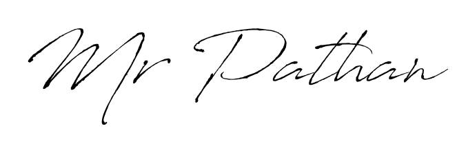 Achieve flawless digital penmanship with Mr Pathan name in Antro_Vectra font. The perfect tool for creating online signatures. Mr Pathan signature style 6 images and pictures png