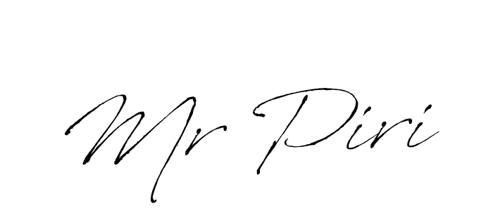 Also we have Mr Piri name is the best signature style. Create professional handwritten signature collection using Antro_Vectra autograph style. Mr Piri signature style 6 images and pictures png