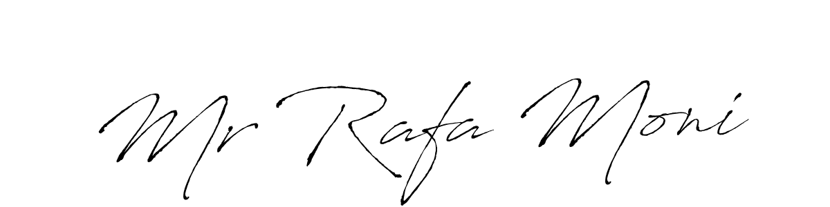 Similarly Antro_Vectra is the best handwritten signature design. Signature creator online .You can use it as an online autograph creator for name Mr Rafa Moni. Mr Rafa Moni signature style 6 images and pictures png