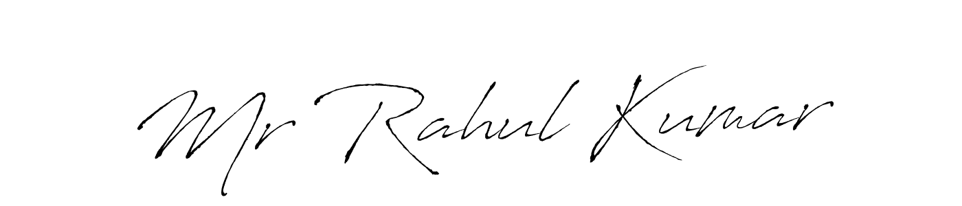 You should practise on your own different ways (Antro_Vectra) to write your name (Mr Rahul Kumar) in signature. don't let someone else do it for you. Mr Rahul Kumar signature style 6 images and pictures png