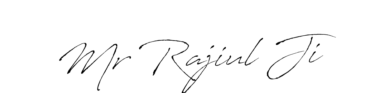 Similarly Antro_Vectra is the best handwritten signature design. Signature creator online .You can use it as an online autograph creator for name Mr Rajiul Ji. Mr Rajiul Ji signature style 6 images and pictures png