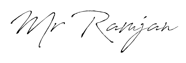 Antro_Vectra is a professional signature style that is perfect for those who want to add a touch of class to their signature. Get Mr Ramjan name fancy signature for free. Mr Ramjan signature style 6 images and pictures png
