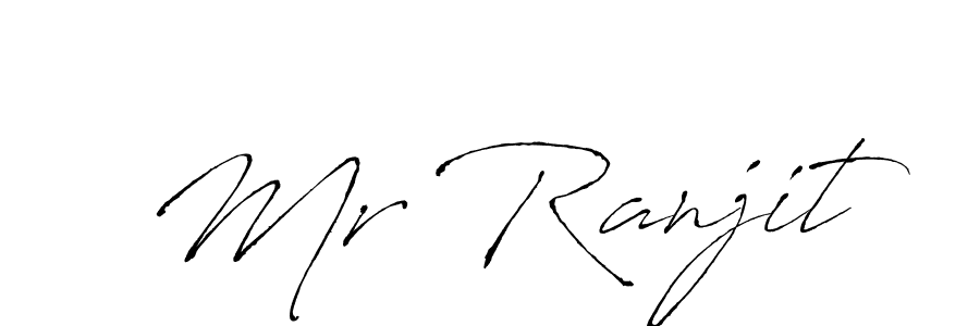 Similarly Antro_Vectra is the best handwritten signature design. Signature creator online .You can use it as an online autograph creator for name Mr Ranjit. Mr Ranjit signature style 6 images and pictures png