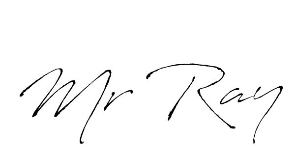 Also we have Mr Ray name is the best signature style. Create professional handwritten signature collection using Antro_Vectra autograph style. Mr Ray signature style 6 images and pictures png