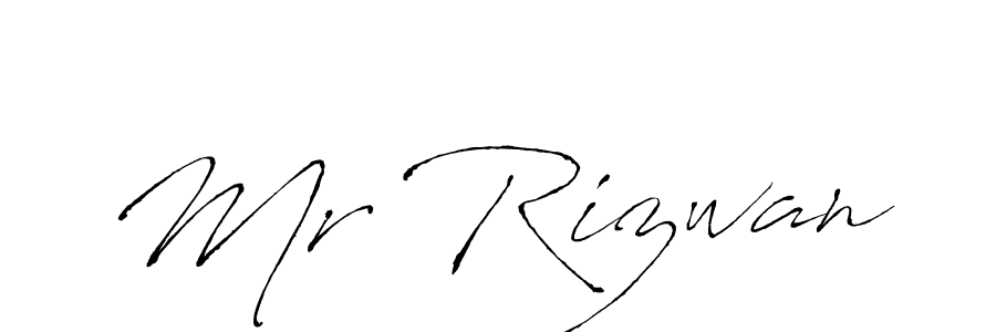 How to make Mr Rizwan name signature. Use Antro_Vectra style for creating short signs online. This is the latest handwritten sign. Mr Rizwan signature style 6 images and pictures png