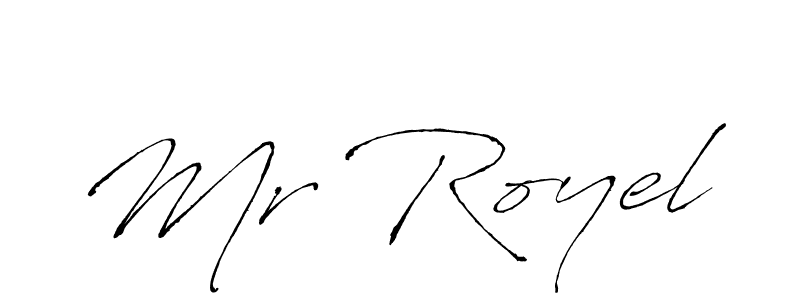 You should practise on your own different ways (Antro_Vectra) to write your name (Mr Royel) in signature. don't let someone else do it for you. Mr Royel signature style 6 images and pictures png