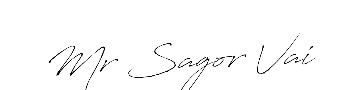 You should practise on your own different ways (Antro_Vectra) to write your name (Mr Sagor Vai) in signature. don't let someone else do it for you. Mr Sagor Vai signature style 6 images and pictures png
