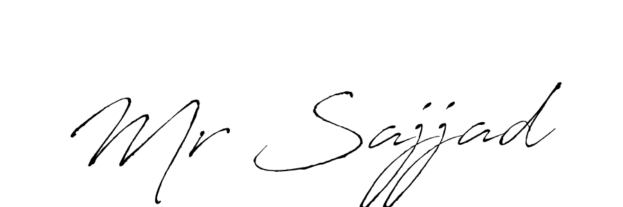 It looks lik you need a new signature style for name Mr Sajjad. Design unique handwritten (Antro_Vectra) signature with our free signature maker in just a few clicks. Mr Sajjad signature style 6 images and pictures png