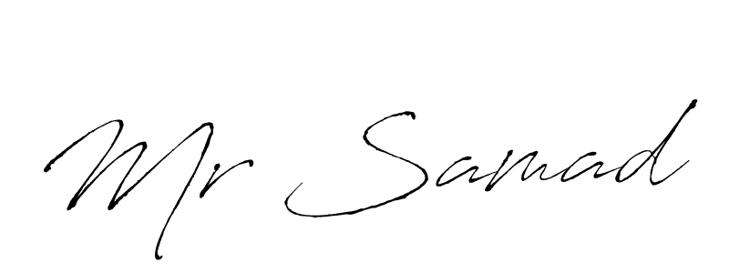 Create a beautiful signature design for name Mr Samad. With this signature (Antro_Vectra) fonts, you can make a handwritten signature for free. Mr Samad signature style 6 images and pictures png