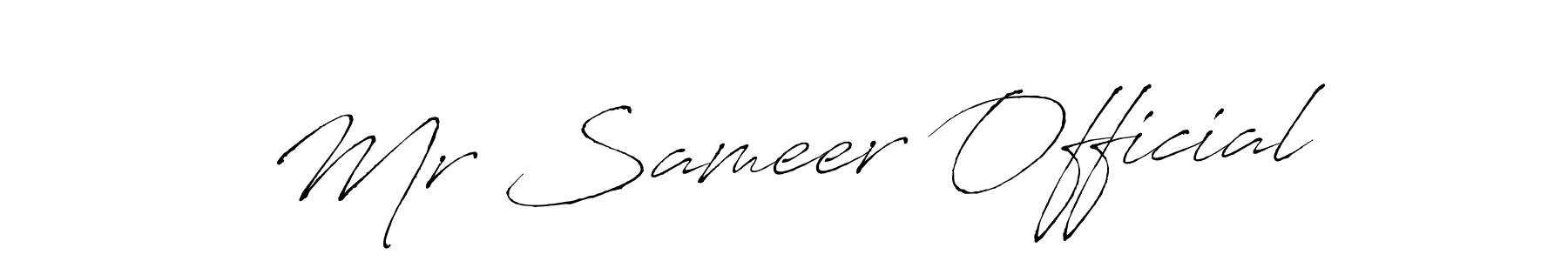 Once you've used our free online signature maker to create your best signature Antro_Vectra style, it's time to enjoy all of the benefits that Mr Sameer Official name signing documents. Mr Sameer Official signature style 6 images and pictures png
