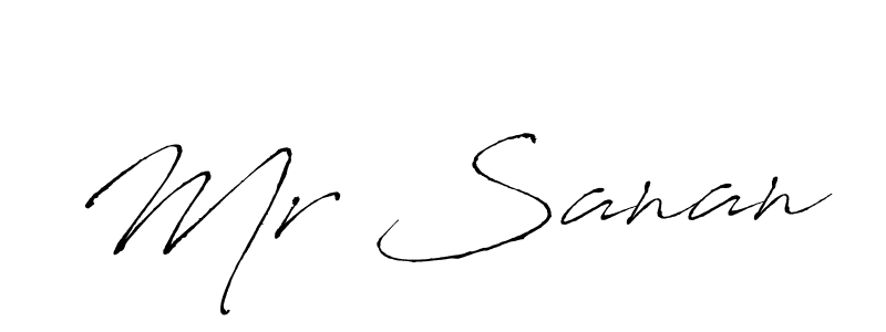 Here are the top 10 professional signature styles for the name Mr Sanan. These are the best autograph styles you can use for your name. Mr Sanan signature style 6 images and pictures png