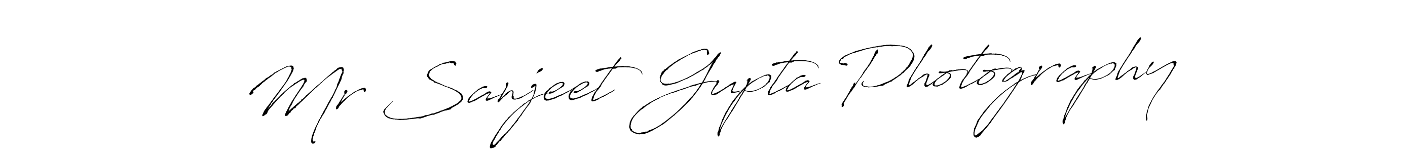 How to make Mr Sanjeet Gupta Photography name signature. Use Antro_Vectra style for creating short signs online. This is the latest handwritten sign. Mr Sanjeet Gupta Photography signature style 6 images and pictures png