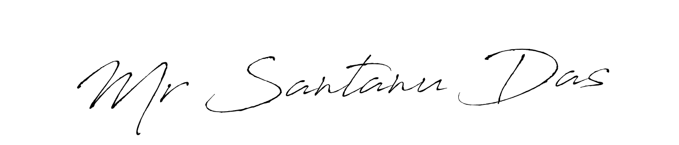 Mr Santanu Das stylish signature style. Best Handwritten Sign (Antro_Vectra) for my name. Handwritten Signature Collection Ideas for my name Mr Santanu Das. Mr Santanu Das signature style 6 images and pictures png