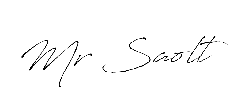 Mr Saolt stylish signature style. Best Handwritten Sign (Antro_Vectra) for my name. Handwritten Signature Collection Ideas for my name Mr Saolt. Mr Saolt signature style 6 images and pictures png