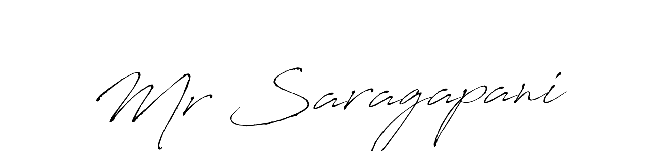 You should practise on your own different ways (Antro_Vectra) to write your name (Mr Saragapani) in signature. don't let someone else do it for you. Mr Saragapani signature style 6 images and pictures png