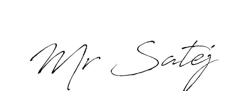 Antro_Vectra is a professional signature style that is perfect for those who want to add a touch of class to their signature. It is also a great choice for those who want to make their signature more unique. Get Mr Satej name to fancy signature for free. Mr Satej signature style 6 images and pictures png