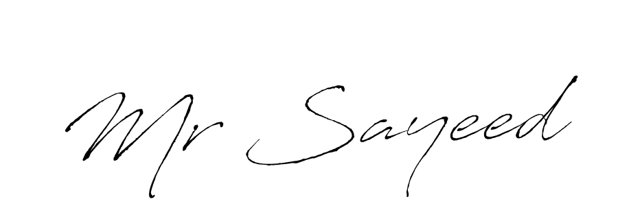 It looks lik you need a new signature style for name Mr Sayeed. Design unique handwritten (Antro_Vectra) signature with our free signature maker in just a few clicks. Mr Sayeed signature style 6 images and pictures png