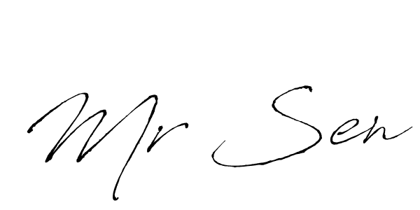 How to Draw Mr Sen signature style? Antro_Vectra is a latest design signature styles for name Mr Sen. Mr Sen signature style 6 images and pictures png