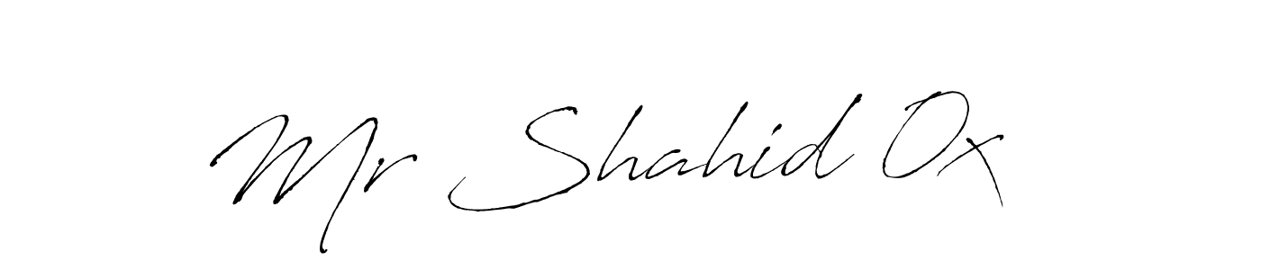 Use a signature maker to create a handwritten signature online. With this signature software, you can design (Antro_Vectra) your own signature for name Mr Shahid 0x  . Mr Shahid 0x   signature style 6 images and pictures png