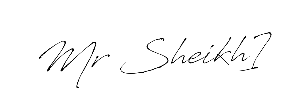 Use a signature maker to create a handwritten signature online. With this signature software, you can design (Antro_Vectra) your own signature for name Mr Sheikh]. Mr Sheikh] signature style 6 images and pictures png