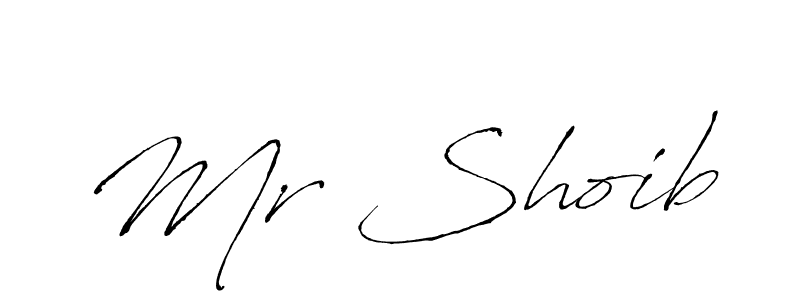 How to make Mr Shoib signature? Antro_Vectra is a professional autograph style. Create handwritten signature for Mr Shoib name. Mr Shoib signature style 6 images and pictures png