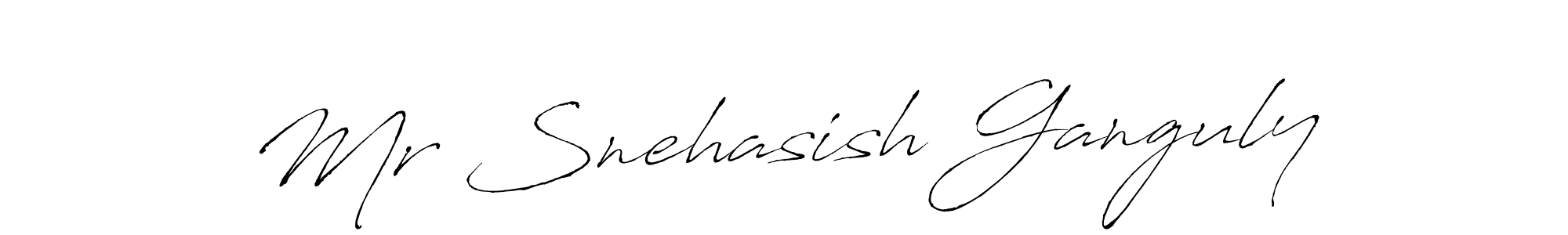 How to make Mr Snehasish Ganguly signature? Antro_Vectra is a professional autograph style. Create handwritten signature for Mr Snehasish Ganguly name. Mr Snehasish Ganguly signature style 6 images and pictures png