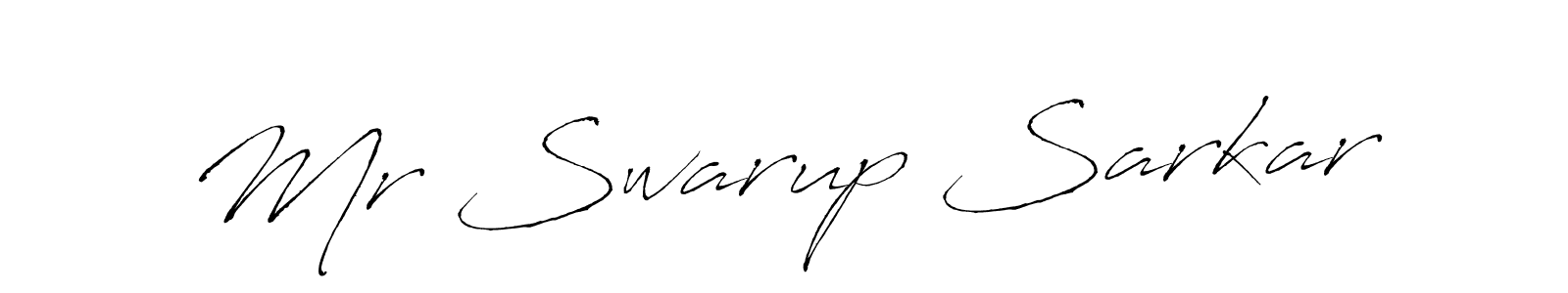 It looks lik you need a new signature style for name Mr Swarup Sarkar. Design unique handwritten (Antro_Vectra) signature with our free signature maker in just a few clicks. Mr Swarup Sarkar signature style 6 images and pictures png