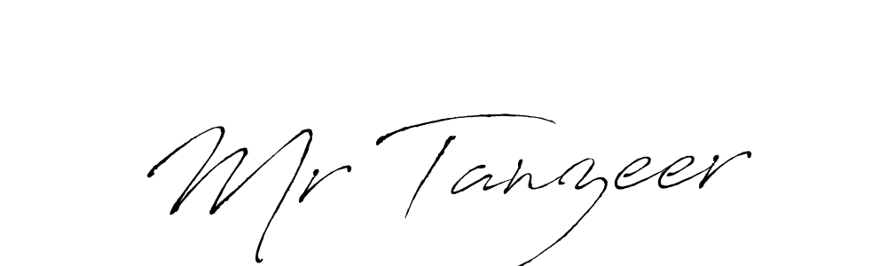 Also we have Mr Tanzeer name is the best signature style. Create professional handwritten signature collection using Antro_Vectra autograph style. Mr Tanzeer signature style 6 images and pictures png