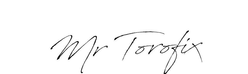 if you are searching for the best signature style for your name Mr Torofix. so please give up your signature search. here we have designed multiple signature styles  using Antro_Vectra. Mr Torofix signature style 6 images and pictures png