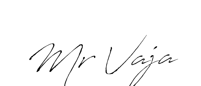 Also we have Mr Vaja name is the best signature style. Create professional handwritten signature collection using Antro_Vectra autograph style. Mr Vaja signature style 6 images and pictures png