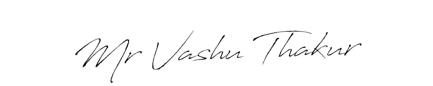 This is the best signature style for the Mr Vashu Thakur name. Also you like these signature font (Antro_Vectra). Mix name signature. Mr Vashu Thakur signature style 6 images and pictures png